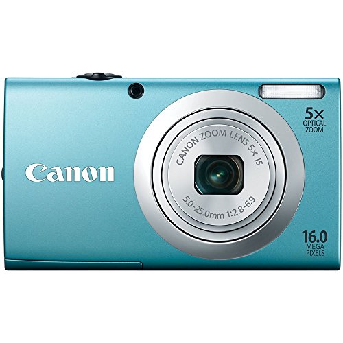 16.0 MP Digital Camera with 5x Optical Zoom and 2.7-Inch LCD (Blue) W3125