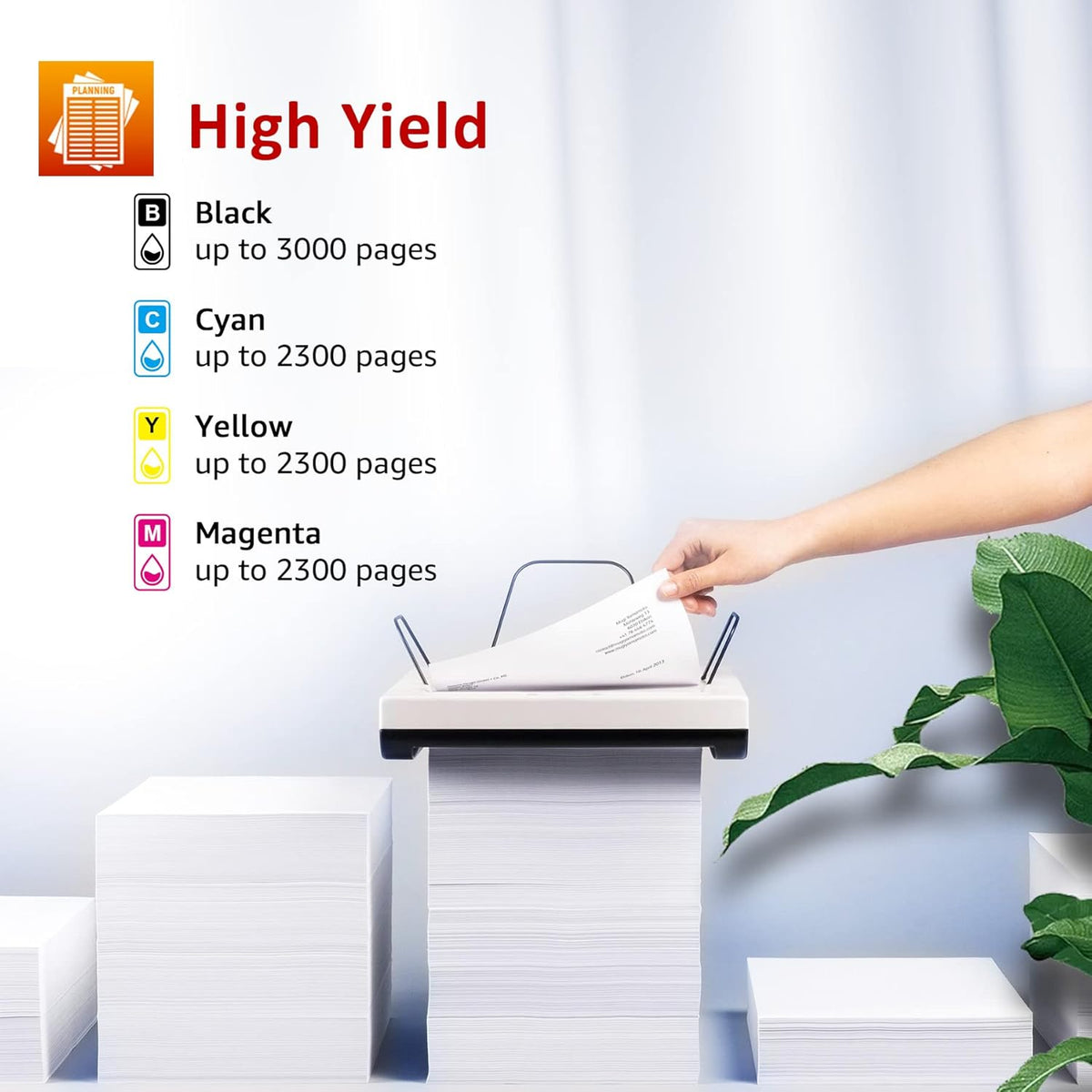 Compatible Toner Cartridge Replacement 4 Pack High Yield V57737