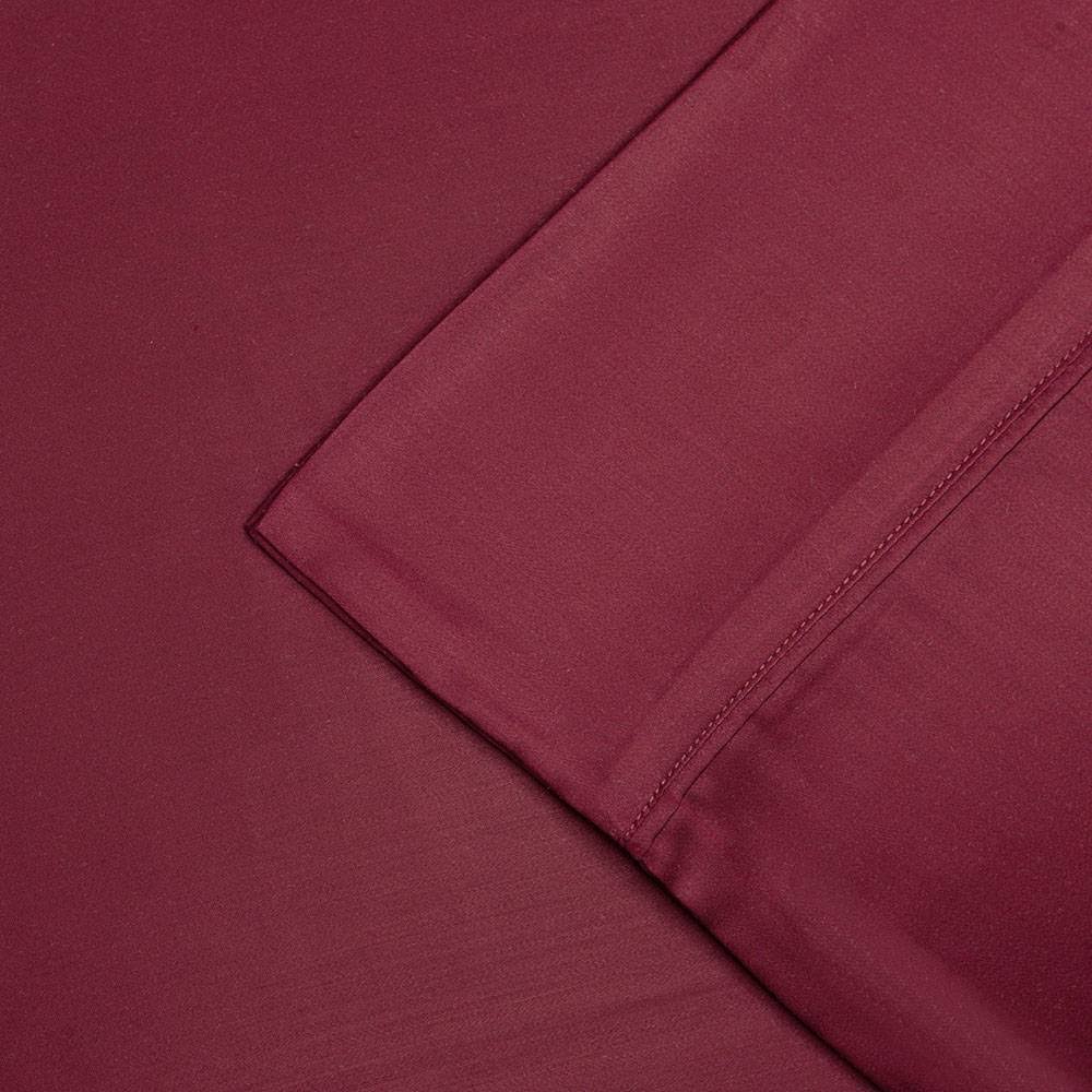 Black Sateen Weave Sheet Set California King O6524