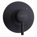 Black Universal Shower Valve Trim L640
