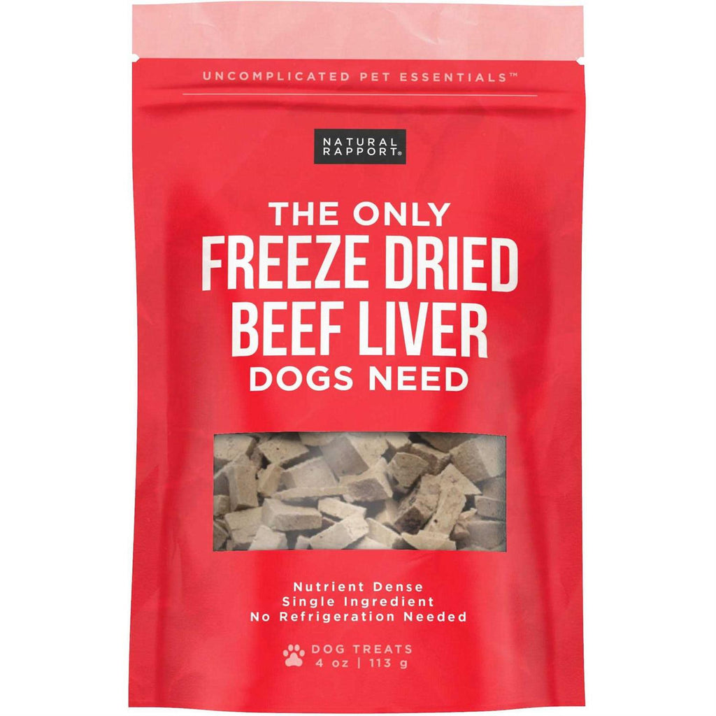 Freeze Dried Beef Liver Dog Treats W19400