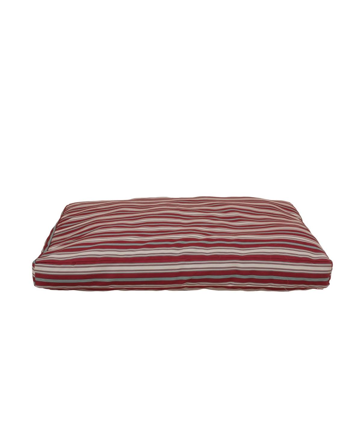 Faux Gusset Pet Bed - Green Stripe Small F221427