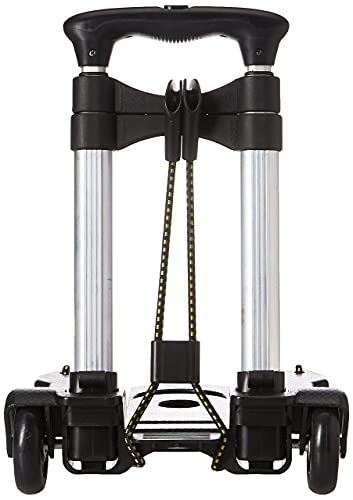 Black Compact Folding Luggage Cart Y237213