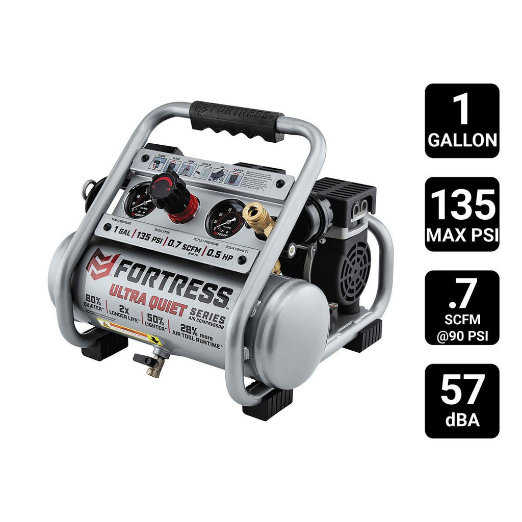 1 Gallon 135 PSI Oil-Free Air Compressor R2953
