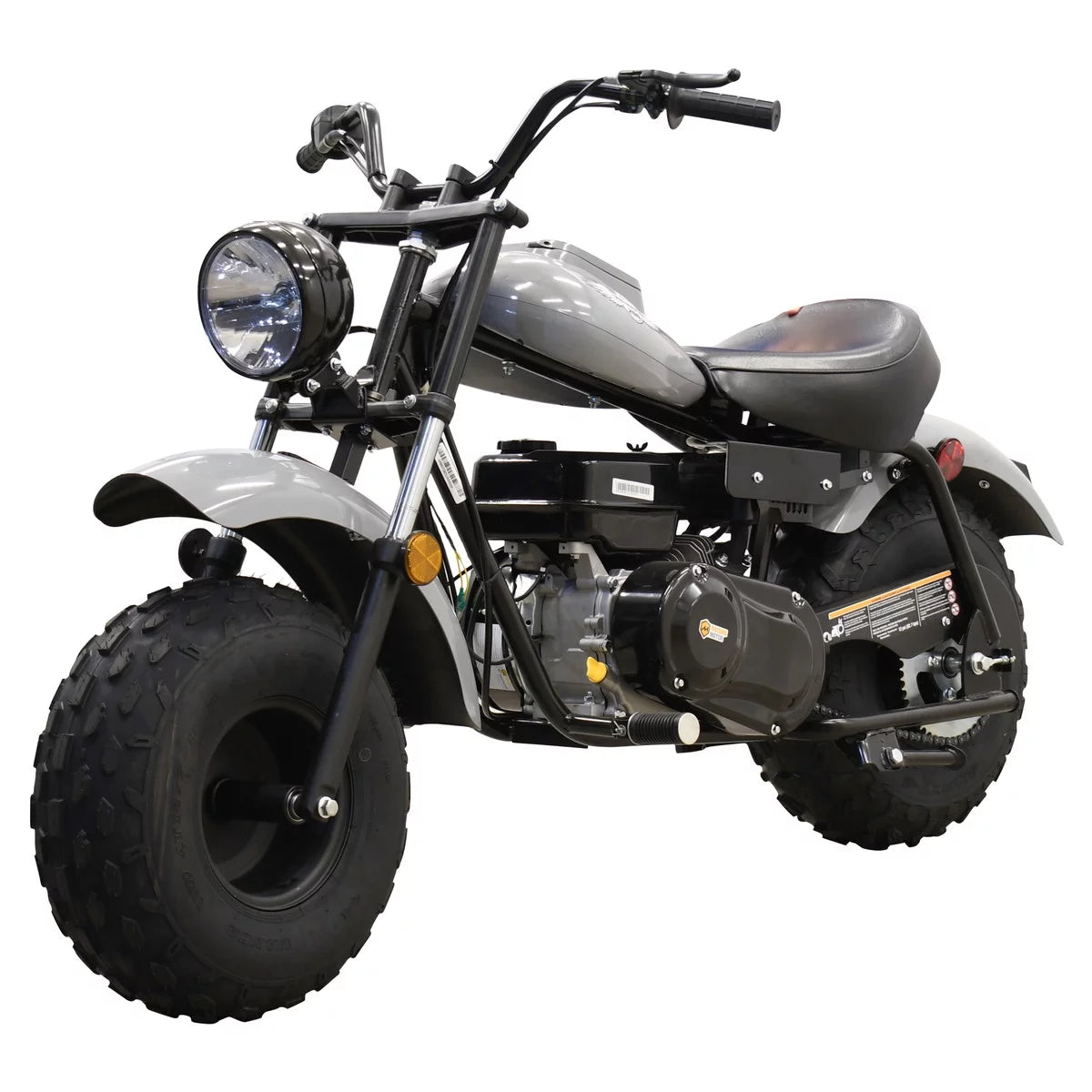 Gray 200cc Gas Powered Mini Bike L1440