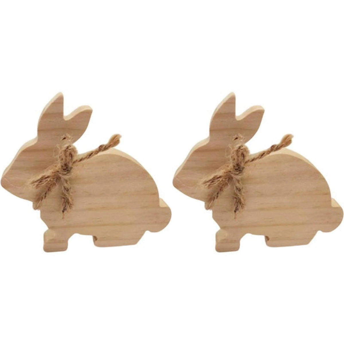Easter Rabbit Wooden Ornaments I595007