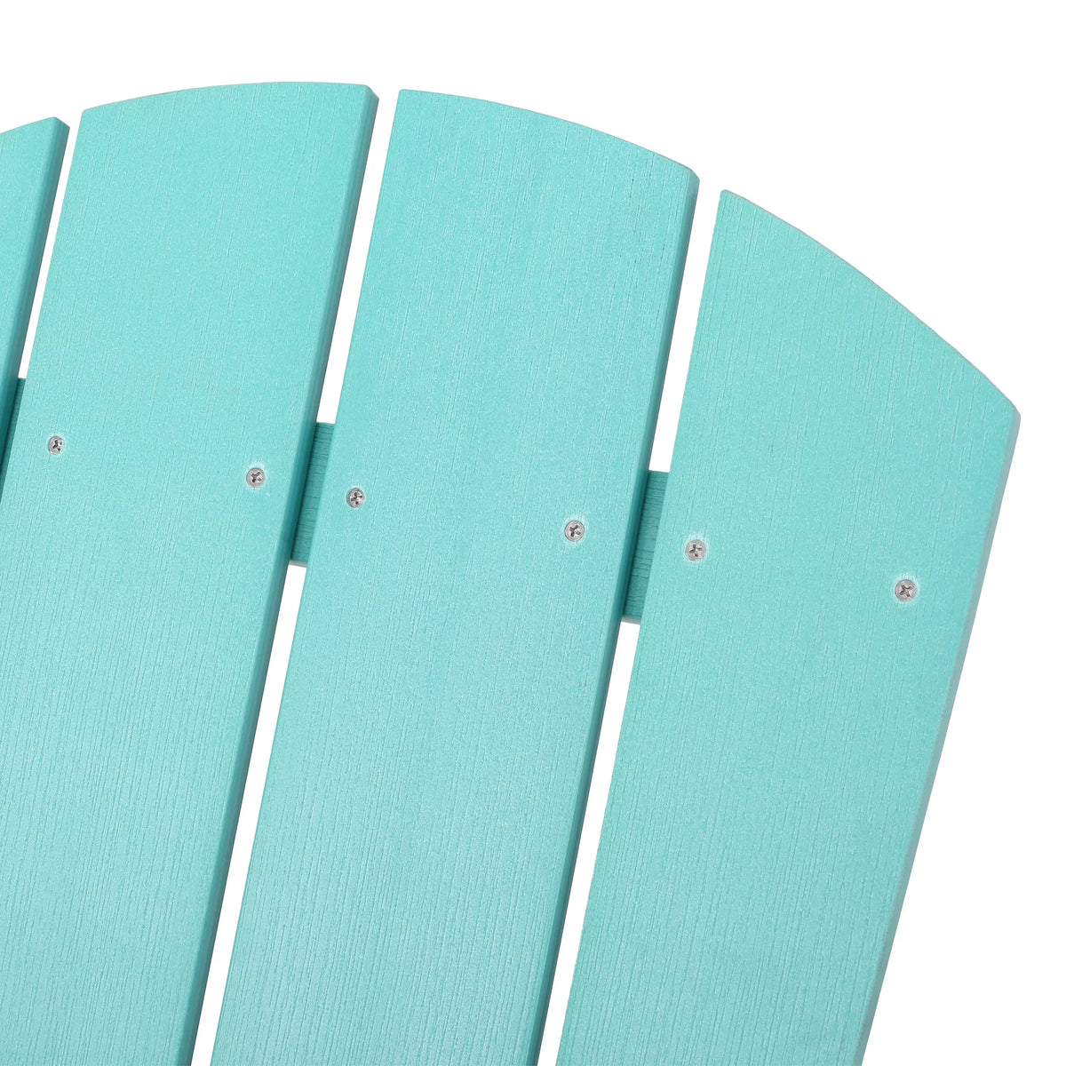Teal Faux Wood Outdoor Adirondack Chair Z4975