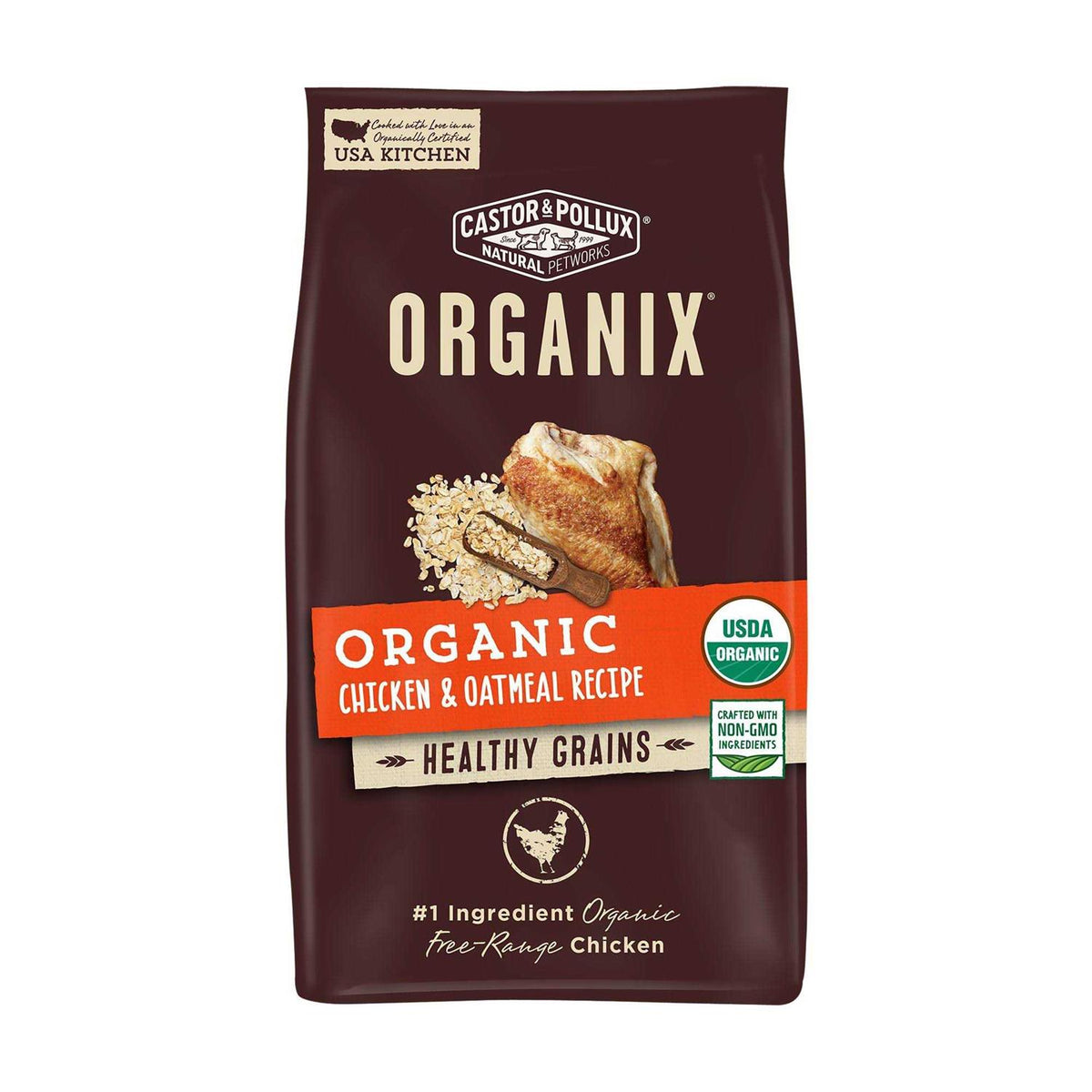 Organic Chicken Recipe Dry Dog Food X58232