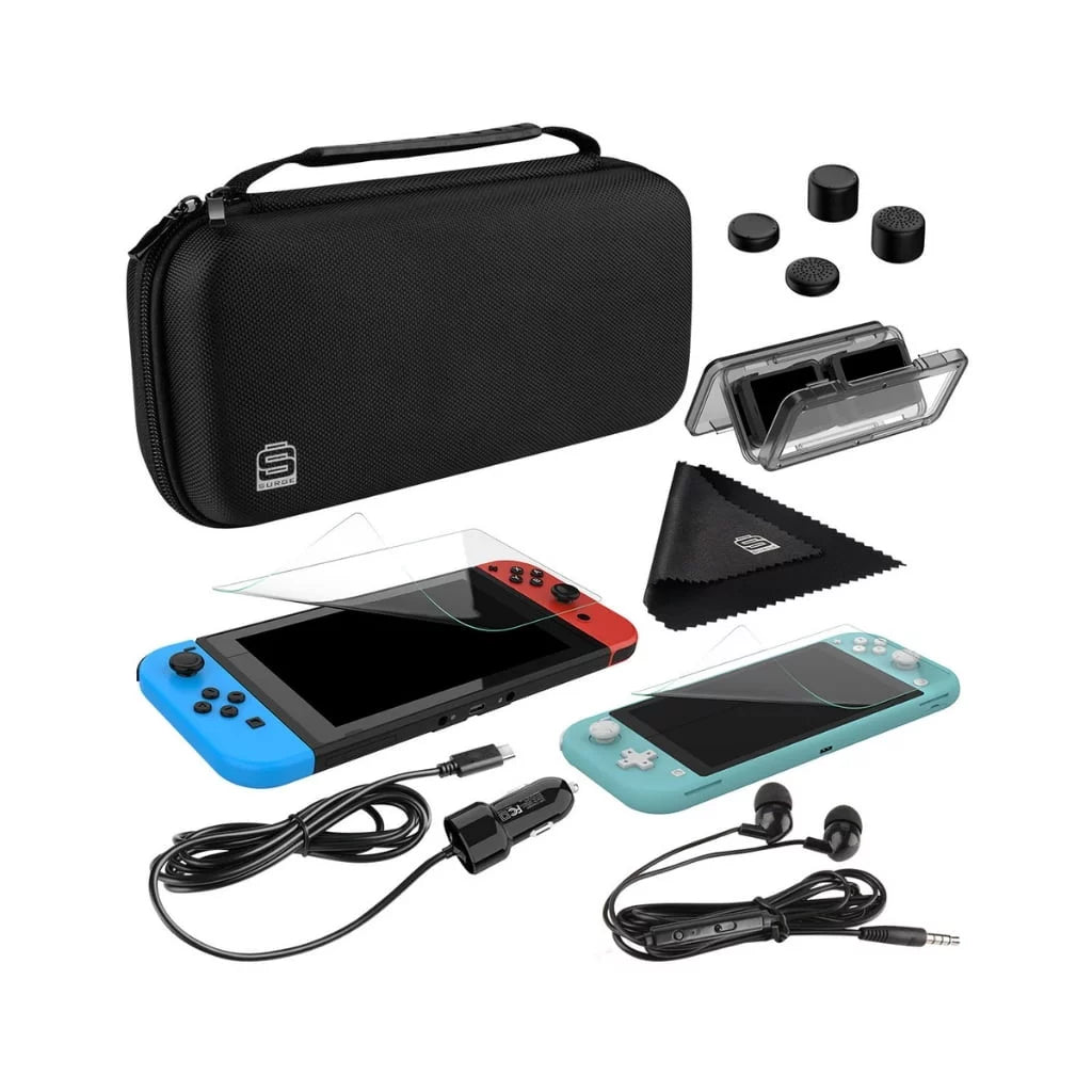 Nintendo Switch OLED Console White with New Super Mario Bros. U Deluxe, Screen Cleaning Cloth Bundle Z5030