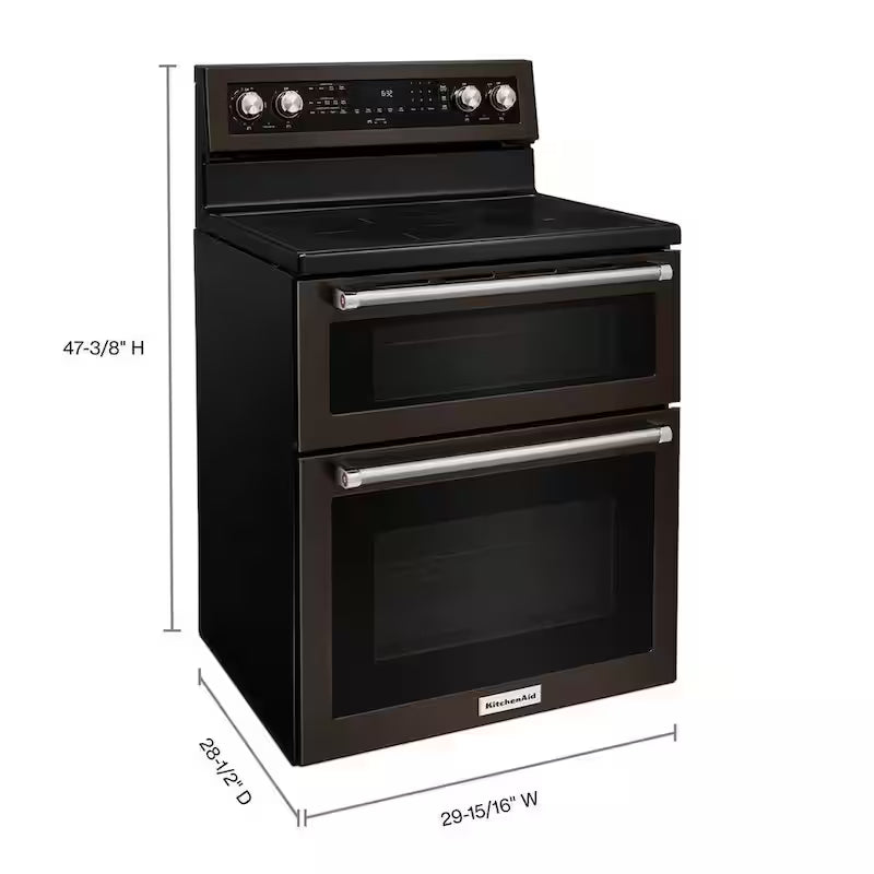6.7 cu. ft. Double Oven Electric Range with Convection Oven I4416