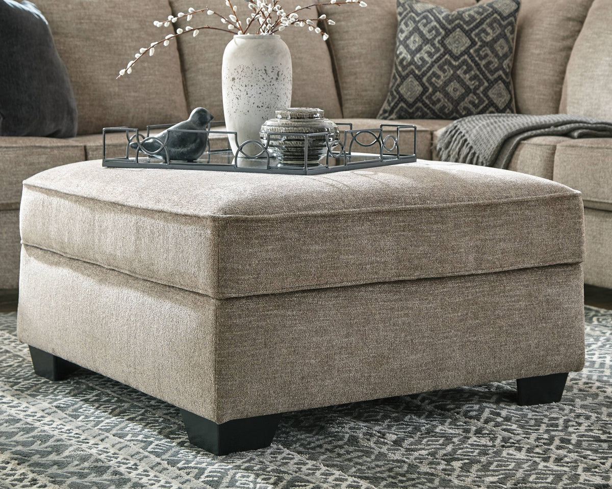 Stone Storage Ottoman A501833