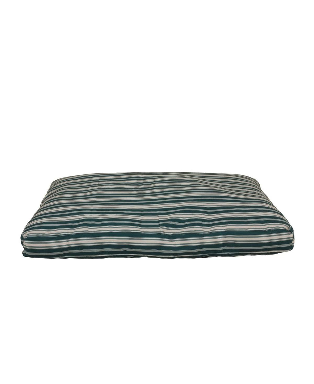 Faux Gusset Pet Bed - Green Stripe Small F221427