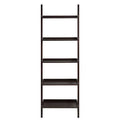 72x22 H x 23x22 W Wall Ladder Bookcase Espresso E845509