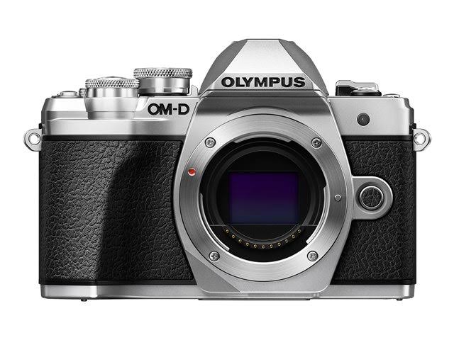 Silver Mirrorless Digital Camera with 14-42mm Lens S419