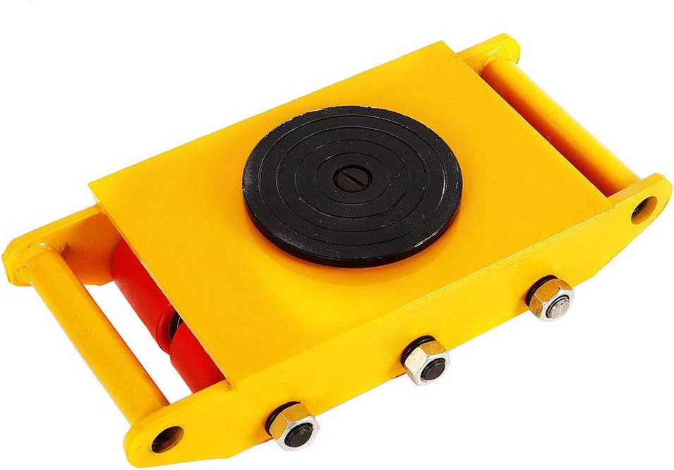 Industrial Dolly Skate Cast Steel Roller 360° Rotation 8T I139472