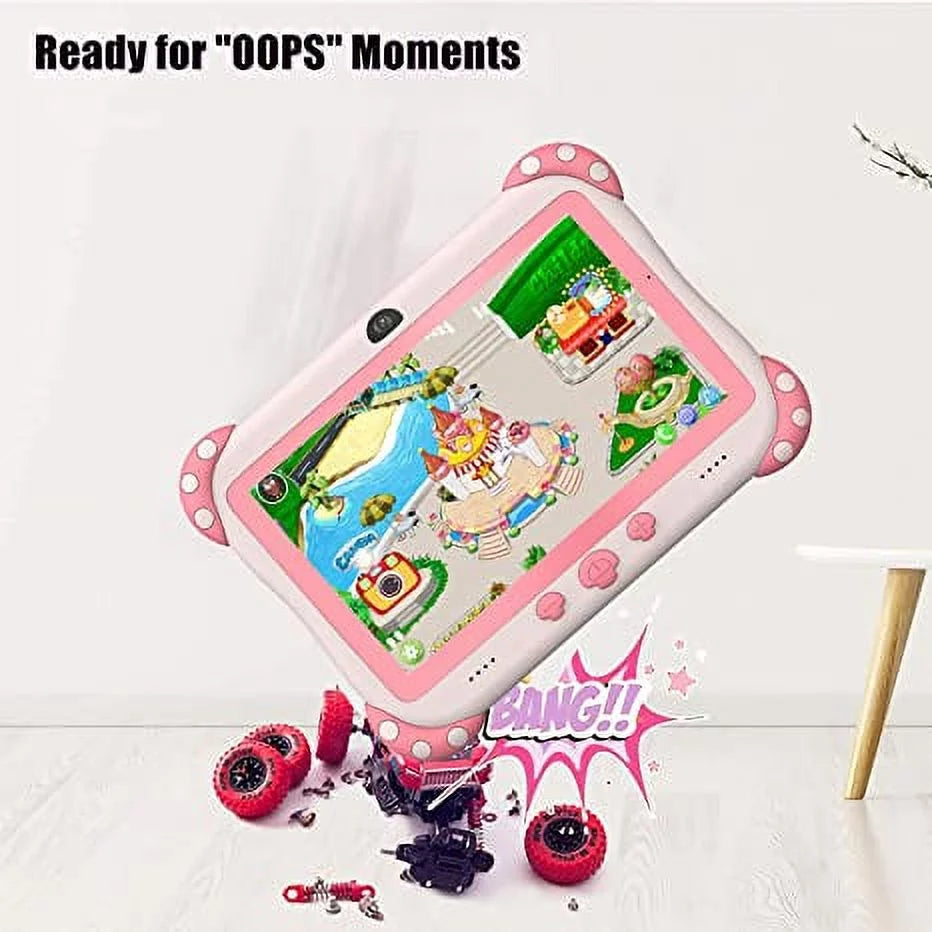 Pink 7 inch Android Kids Tablet 32G K396