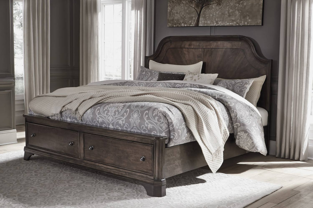 Brown King/Cal King Panel Headboard P2252