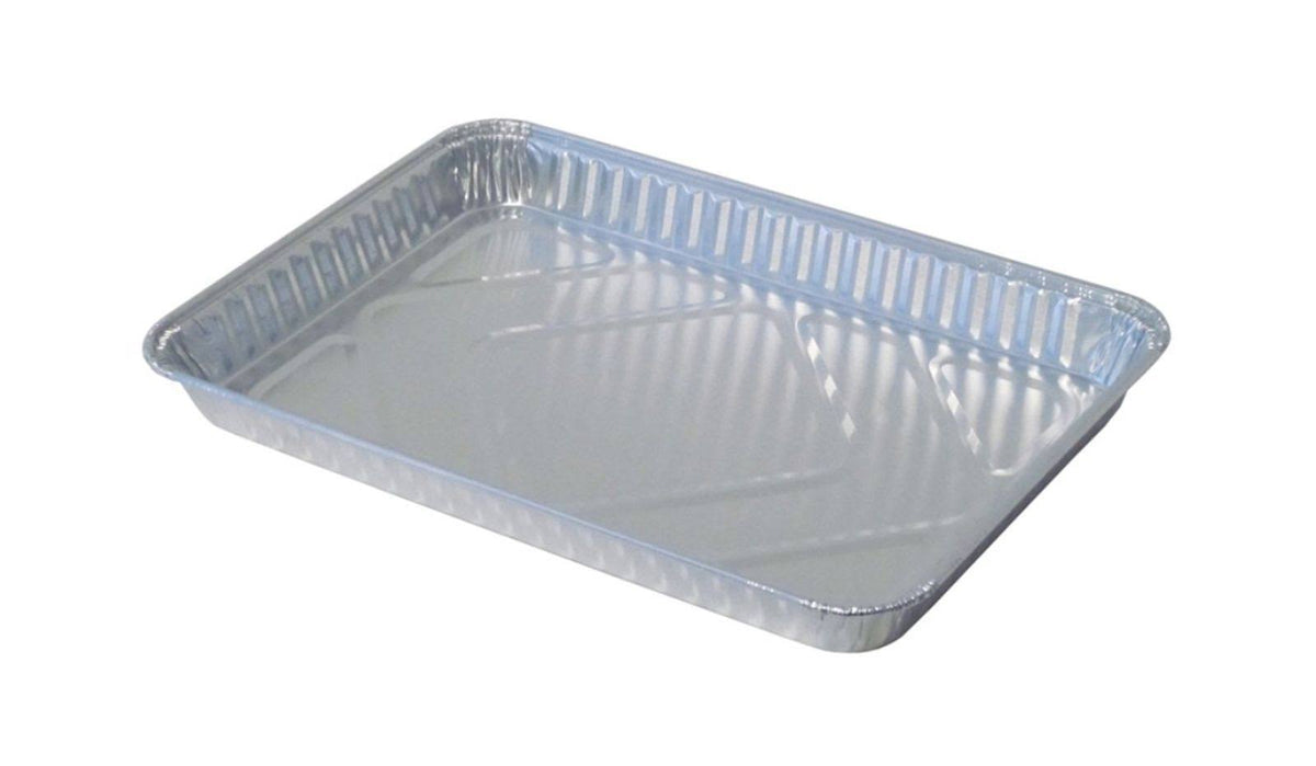 Disposable Aluminum 1/4-Size Sheet Cake Pan (Pack of 100) H887467