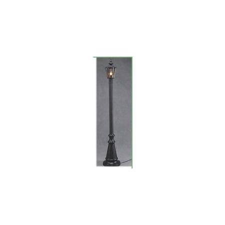 Black Single Lantern Patio Lamp A155