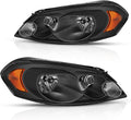 Black Housing Headlights Assembly G4298
