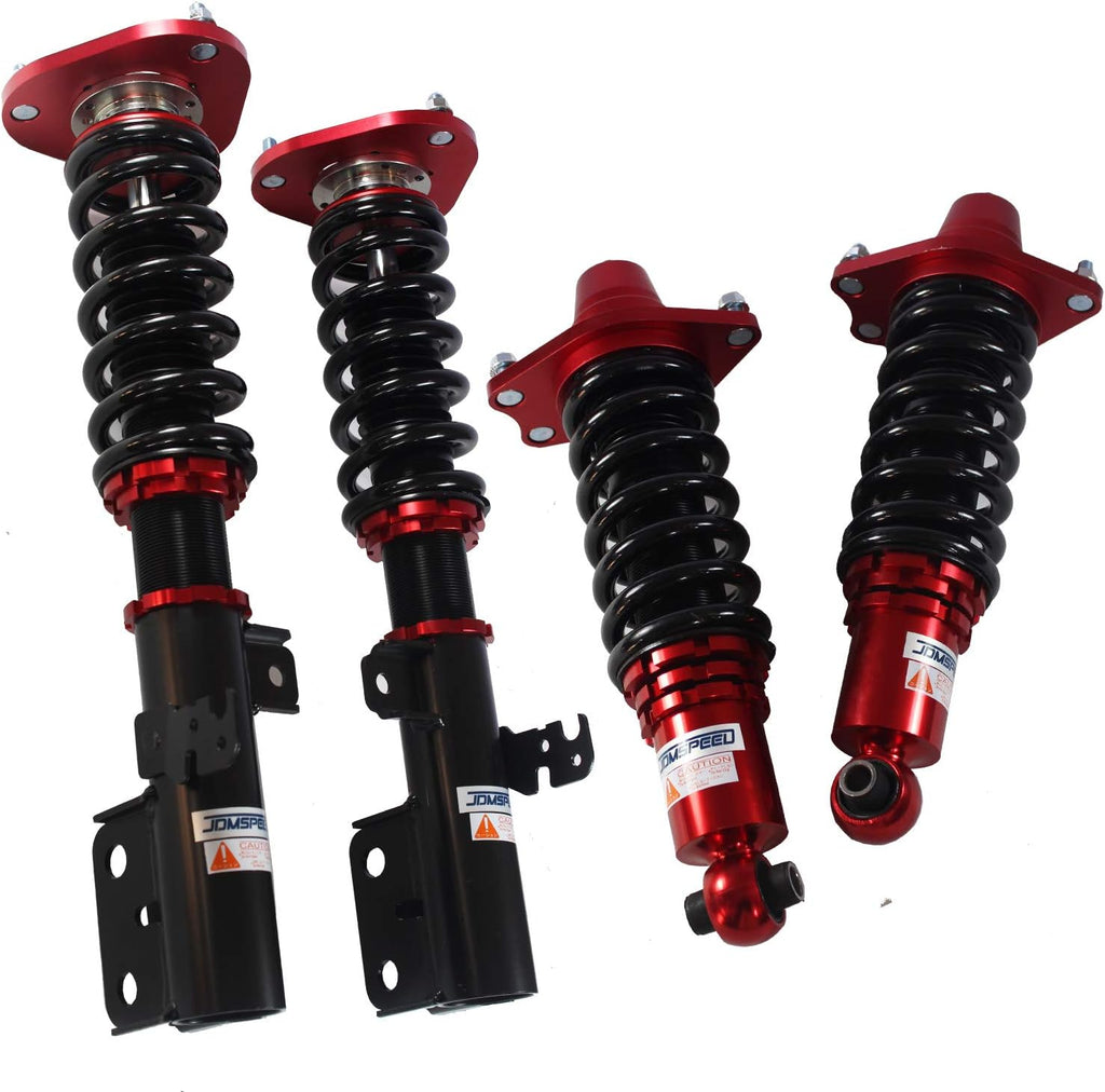 Red Full Coilover Struts Shocks Suspension Kit P647385