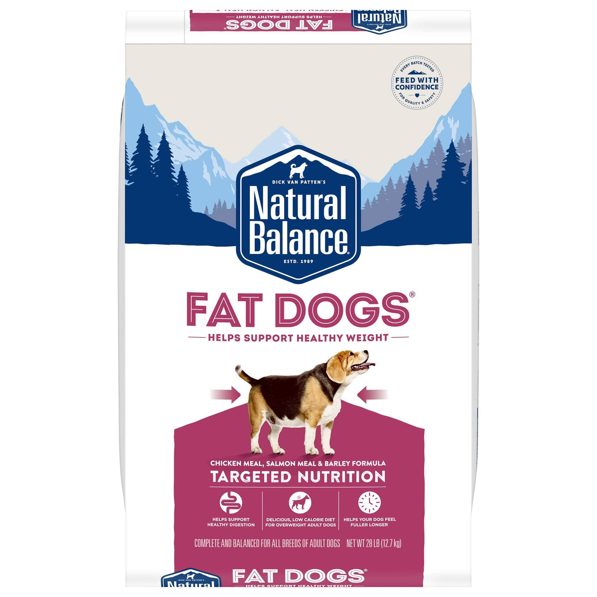 28 lb Chicken Meal Salmon Meal Barley Formula Dog Food G114811