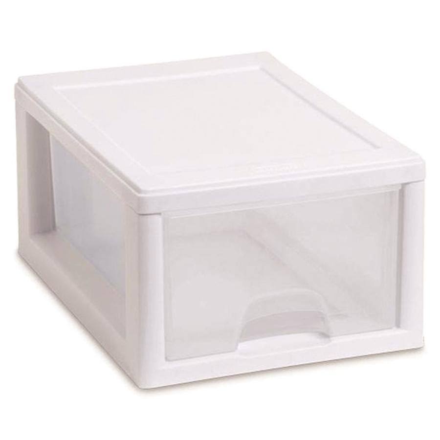 White Stackable Small Drawer 36 Pack J27369