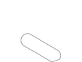 Brushed Nickel Shower Arm Assembly M489736