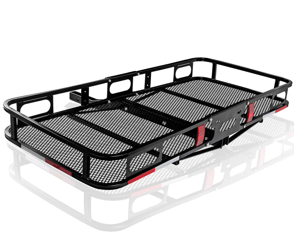 Universal Auto Steel Rear Hitch Mount Carrier Basket L7208