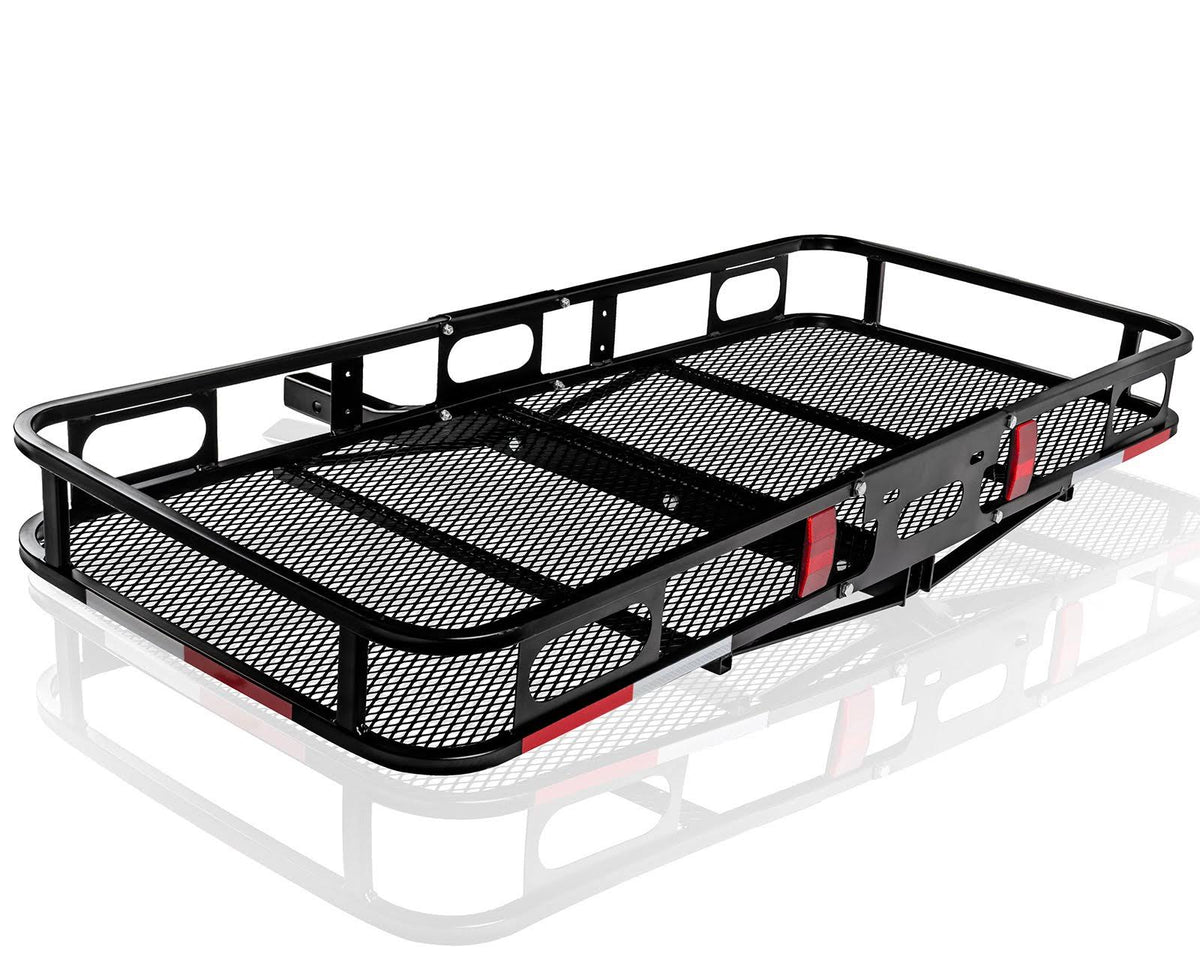 Universal Auto Steel Rear Hitch Mount Carrier Basket L7208