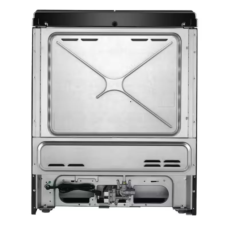 Black Stainless Gas Range F822