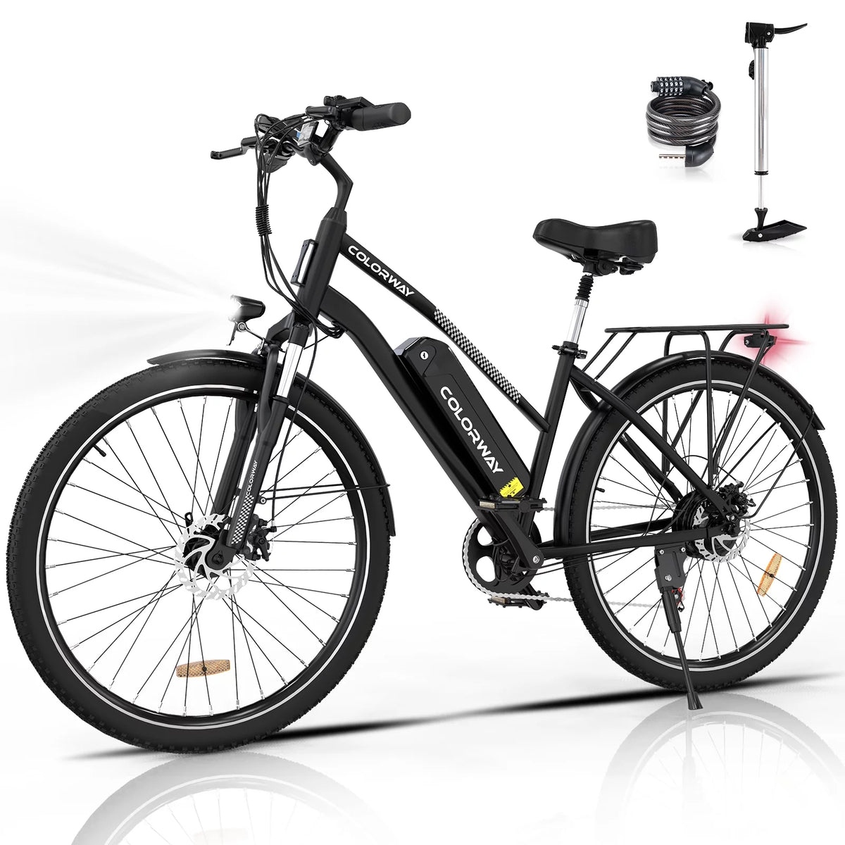 500W Electric Bike 36V 12Ah 7 Speeds U6359