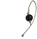 Black Obsidian Ball Chain Crystal Pendulum X32235