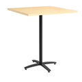 Black Base Square Laminate Bistro Table S4808