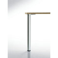Tall Round Metal Table Leg with Adjustable Height S87055