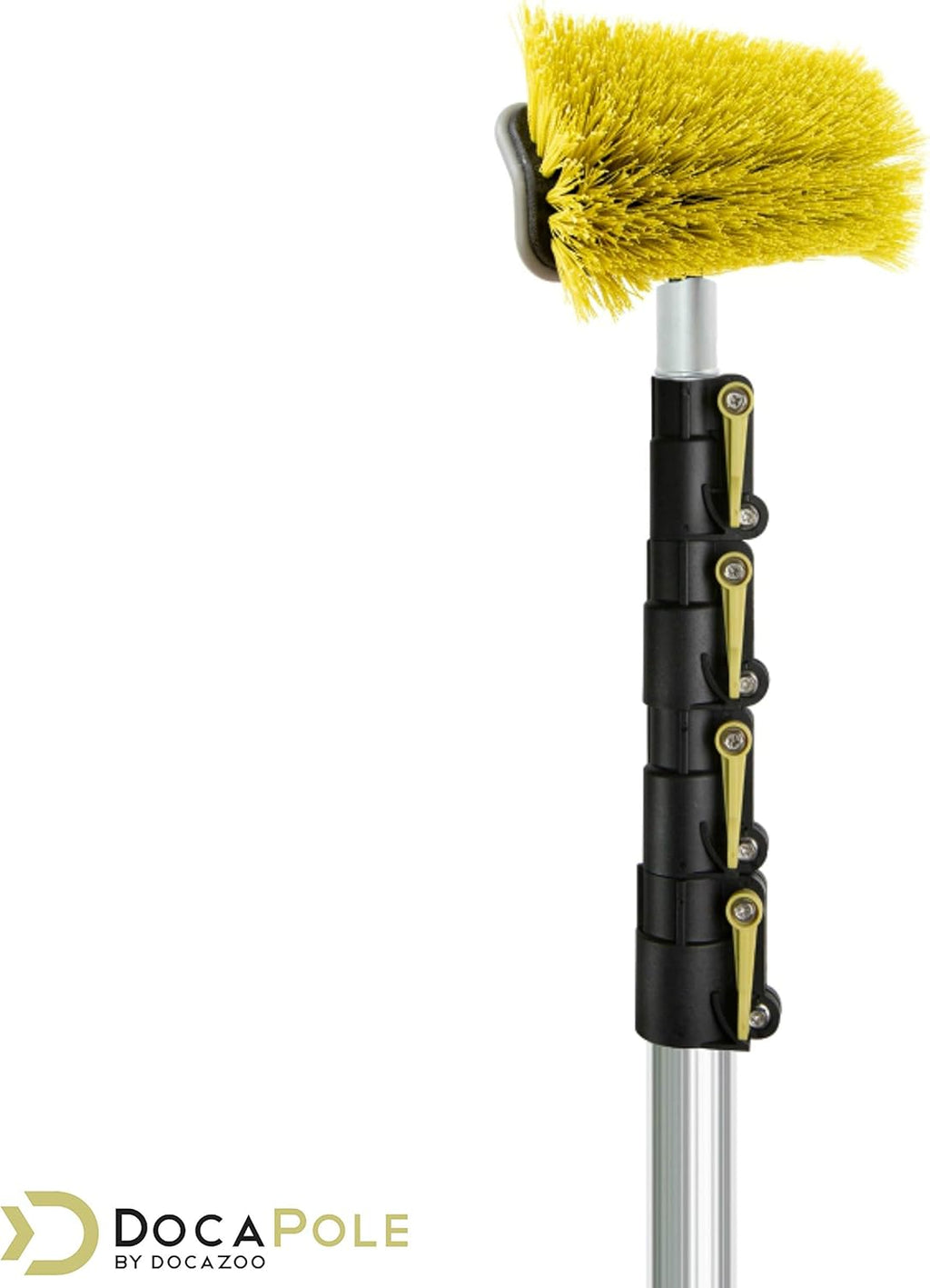 11 Inch Hard Bristle Deck Brush with Telescoping Pole X48812