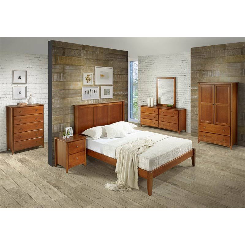 Queen Size Platform Bed Z62015