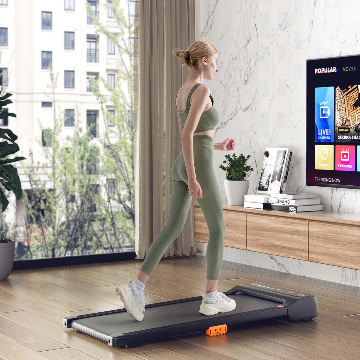 Walking Pad Treadmill with Remote S67137