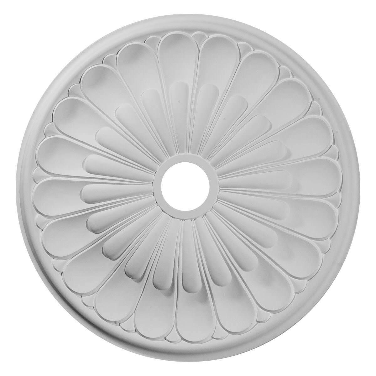 Hand-Painted Golden Oak Ceiling Medallion C563