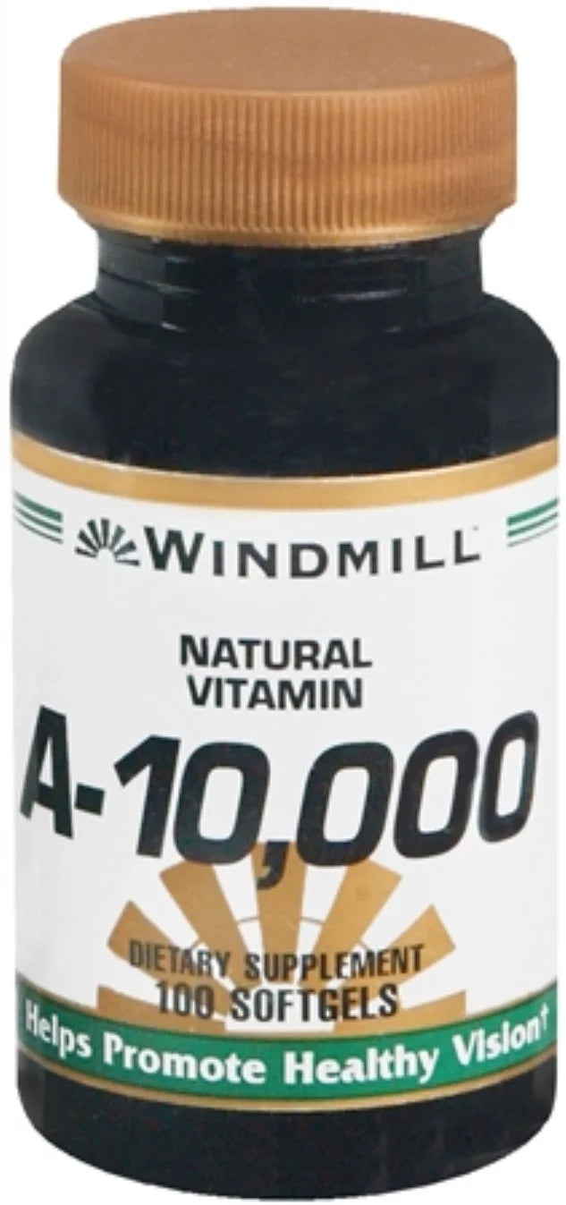 Vitamin A 10,000 IU Softgels 6 Pack O648