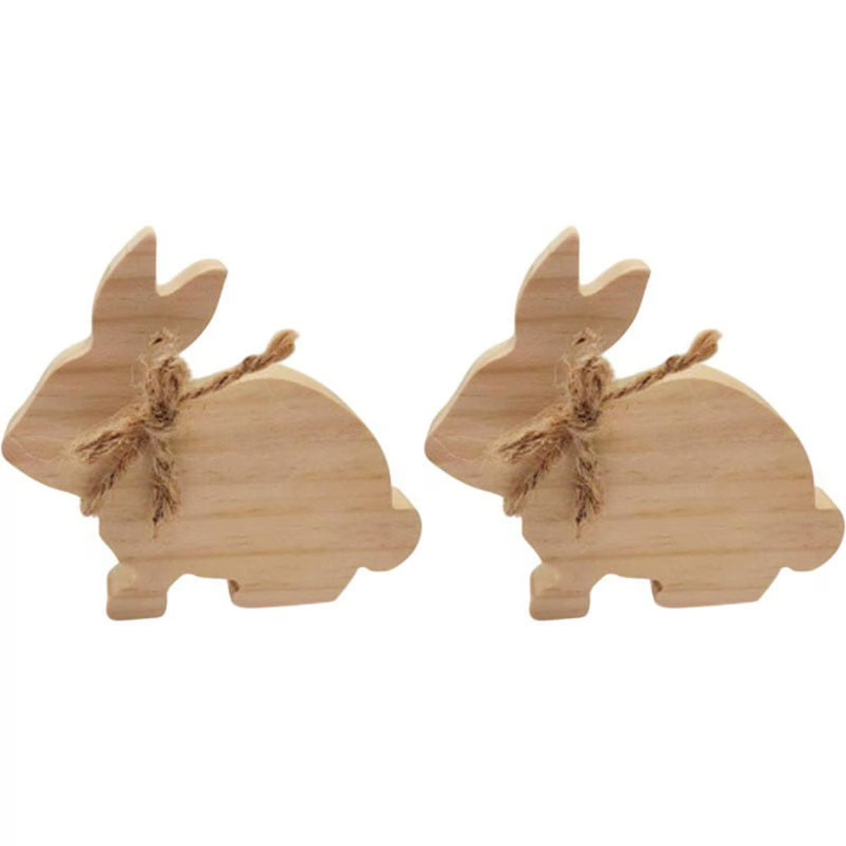 Easter Rabbit Wooden Ornaments I595007