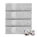 6 Pcs 100% Turkish Cotton Bath Towel Set Green V259030