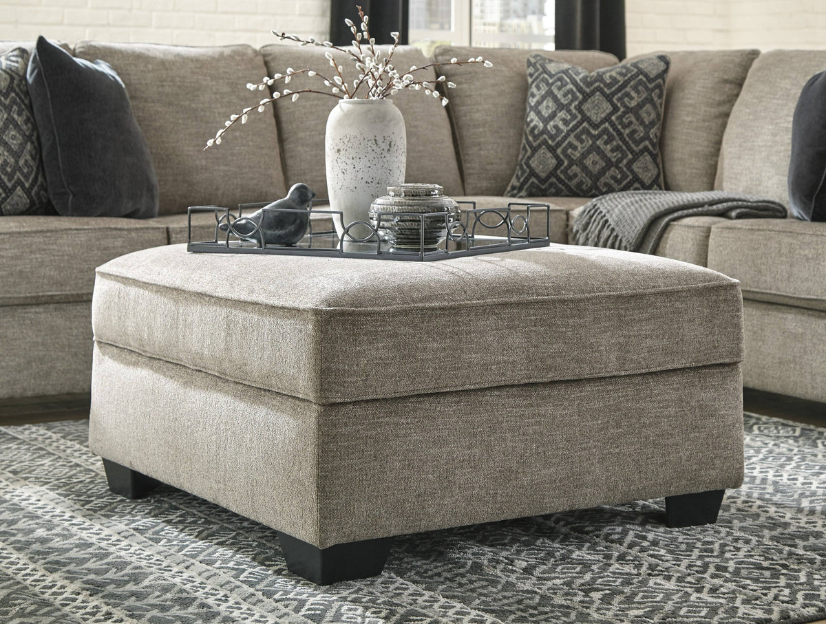 Stone Storage Ottoman A501833