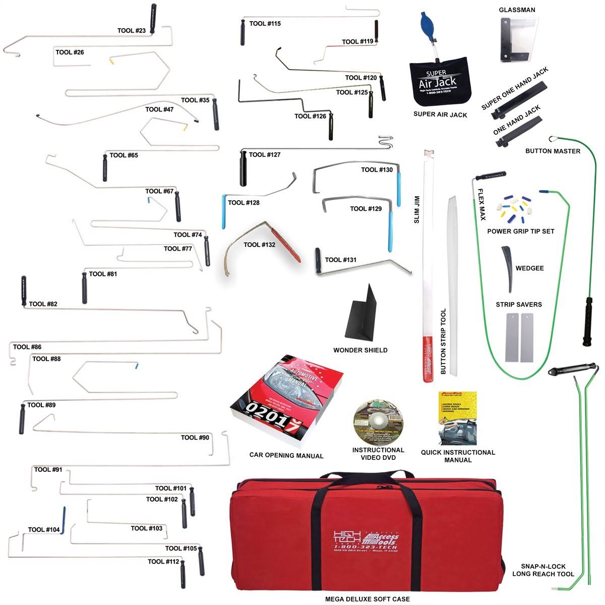Complete Car Opening Set B720541
