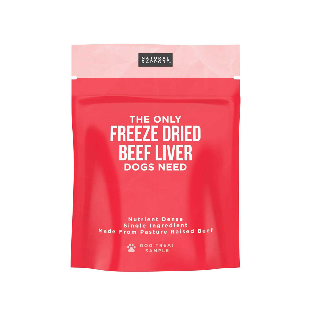 Freeze Dried Beef Liver Dog Treats W19400