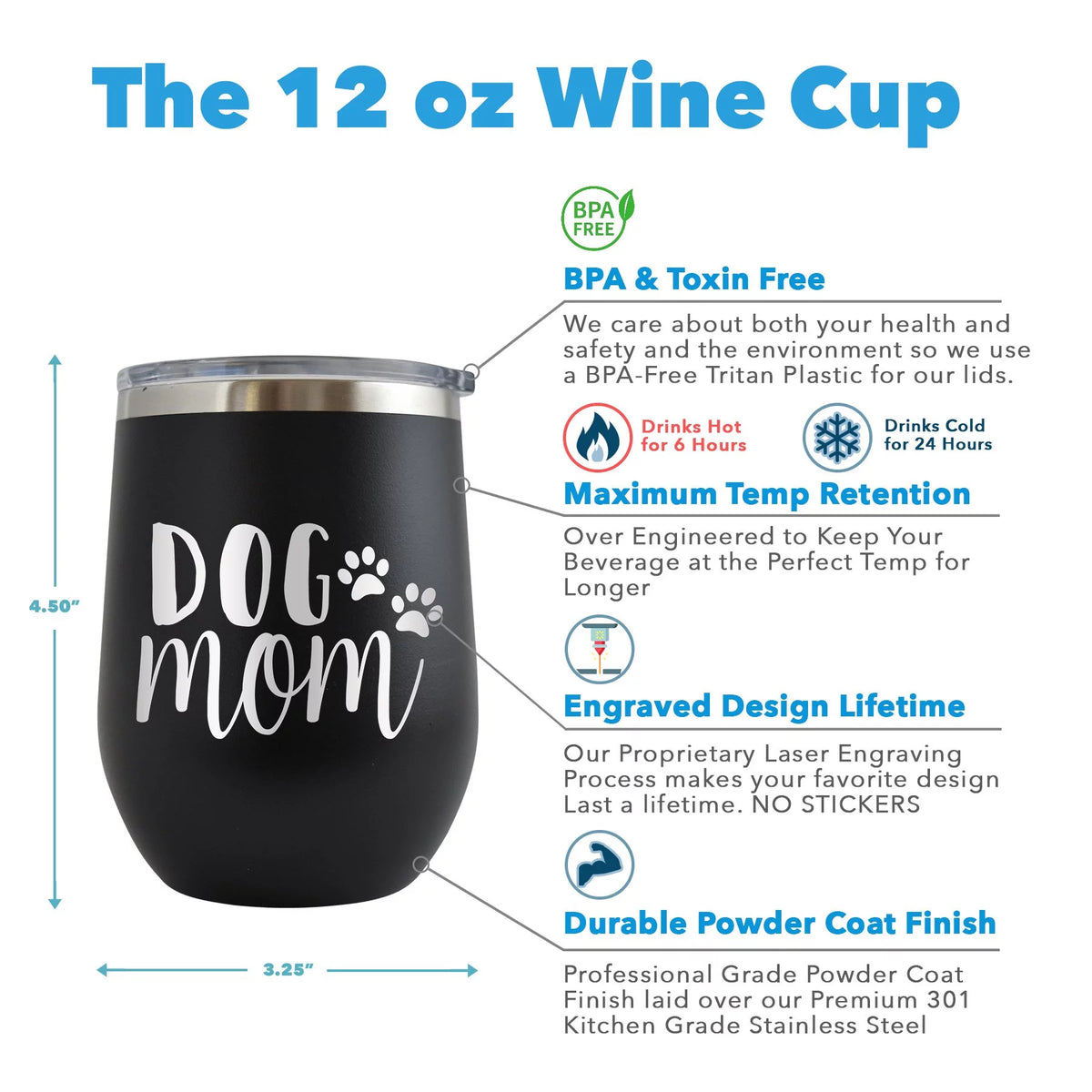 12 oz Red Wine Cup S649