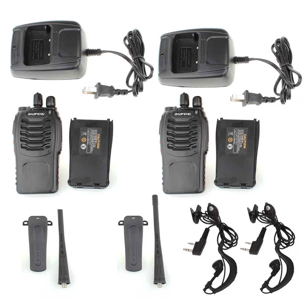 16CH UHF Two Way Radio Walkie Talkie S85915