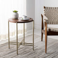 Round End Table C1773
