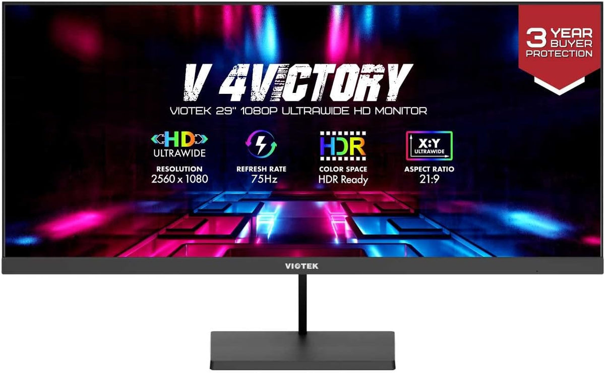 29-Inch Ultrawide 21:9 2560 x 1080p 75hz IPS Gaming Monitor E779991