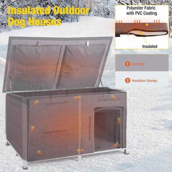 Extra Large Insulated Dog House T493